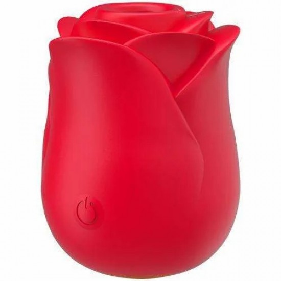 Red Licking & Sucking Rose Vibration Toy