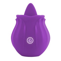 Purple Rose Toy Tongue Vibrator