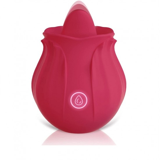 Red Rose Toy Tongue Vibrator