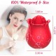 2022 Red Rose Toy Tongue Vibrator