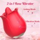 2022 Red Rose Toy Tongue Vibrator