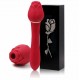 Red Rose Toy Sucking Vibration Dildo Wand