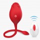 Red Rose Toy Bullet Vibrator Vibrating Egg Remote Control Vibrator
