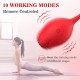 Red Rose Toy Bullet Vibrator Vibrating Egg Remote Control Vibrator